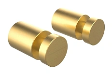 Крючок для ванной IDDIS Petite матовое золото