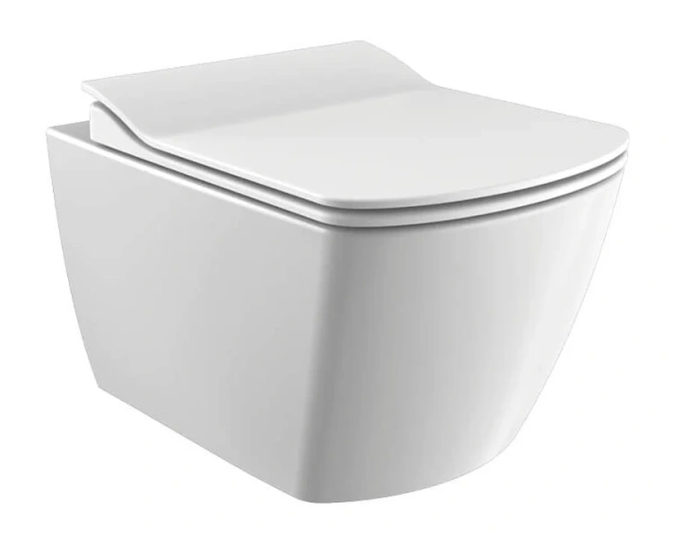 Унитаз подвесной Creavit Elegant безободковый EG321-11CB00E-0000 (детальная фотография)