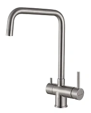 Смеситель для кухни Paulmark Wetter We213030 с поворотным изливом