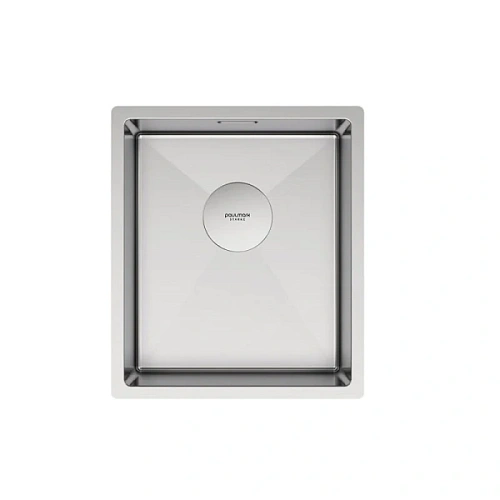 Мойка для кухни Paulmark Next 38 см нержавеющая сталь - фото 2