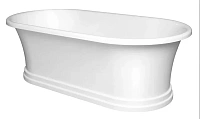 Ванна из искусственного камня Belux Монро ВМр-1750, 4810924265807, 175 x 90 см, белый