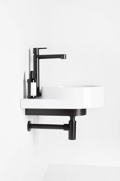 Раковина Ravak Yard 40 см керамическая XJX01240002 (детальная фотография), маленькие, круглой формы