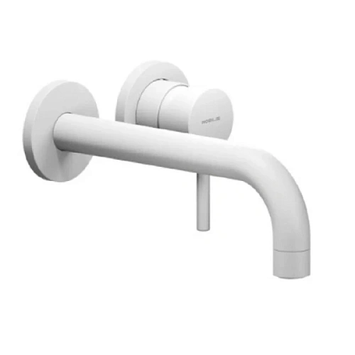 Смеситель для раковины Nobili Live белый - фото 2