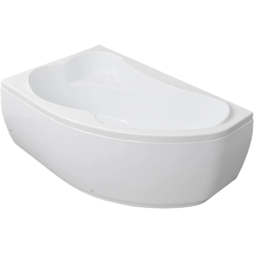 Ванна акриловая, расположение слева, Aquanet Capri 170х110 00203914 (детальная фотография), асимметричные