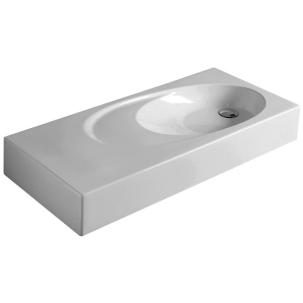 Раковина, цвет антрацит матовый, Simas Bohemien BO 14 ANTRACITE MATT (детальная фотография)