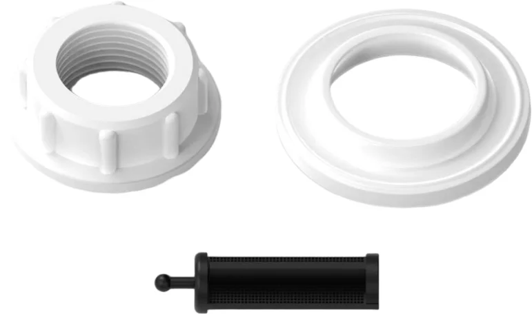 Комплект арматуры BERGES Eko пластик 030101 (детальная фотография), в наличии index_4