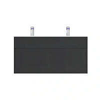Тумба под раковину подвесная Am.Pm Inspire 2.0 120 см графит матовый