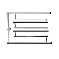 Полотенцесушитель водяной Ника Econ 50x80 см хром