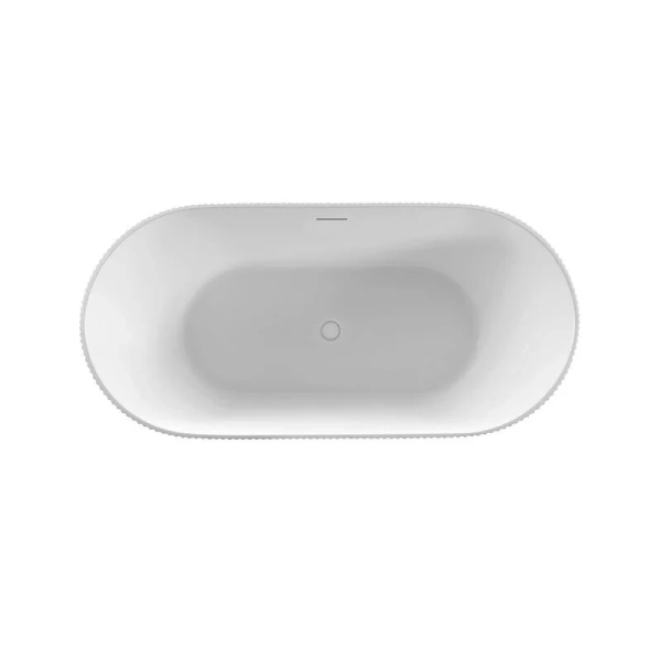 Ванна акриловая Vincea 170x80 см белая матовая VBT-426-1700MW (детальная фотография), современныe, hi-tech