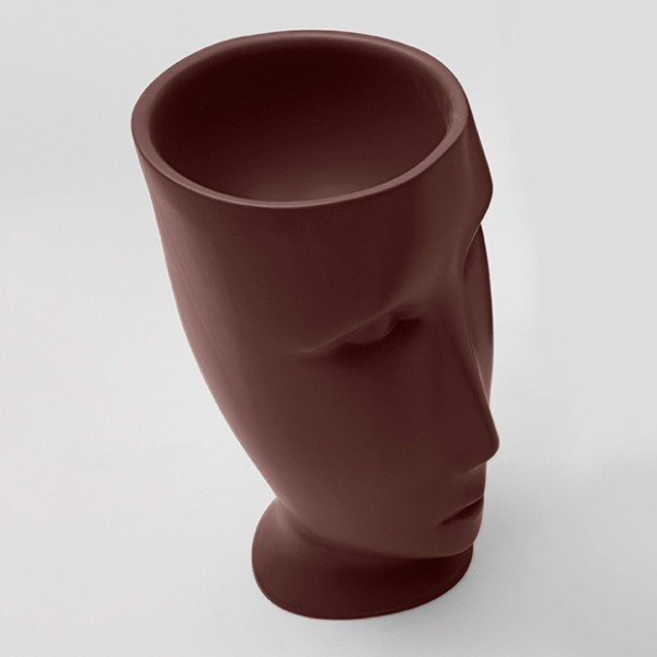 Раковина напольная Kerasan Artwork Moloco Borgogna Matt 474075*0 (детальная фотография), современные, hi-tech, декорированные