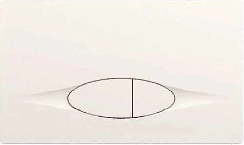 Клавиша смыва Jacob Delafon белая - фото 2