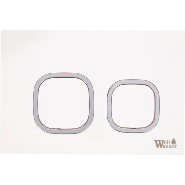 Клавиша смыва WeltWasser WW INS WW AMBERG RD пластиковая (детальная фотография)