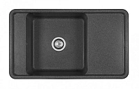 Мойка для кухни Акватон Беллис 87 см графит