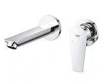 Смеситель для раковины Grohe BauEdge на два отверстия