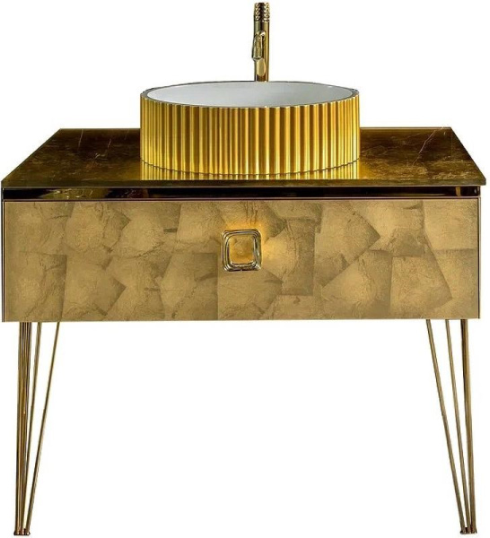 Столешница Boheme Lucido 100 см поталь 853-100-Foil (детальная фотография) index_2