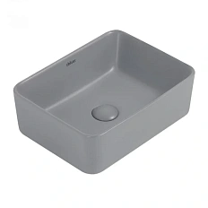 Раковина Abber Rechteck 40,5 см серая матовая