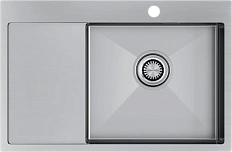 Мойка для кухни Paulmark Elde PM807851 78 см с крылом