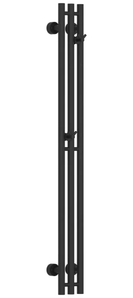 Полотенцесушитель водяной Сунержа Терция PRO 10х120 см темный титан муар 15-0444-1210 (детальная фотография)