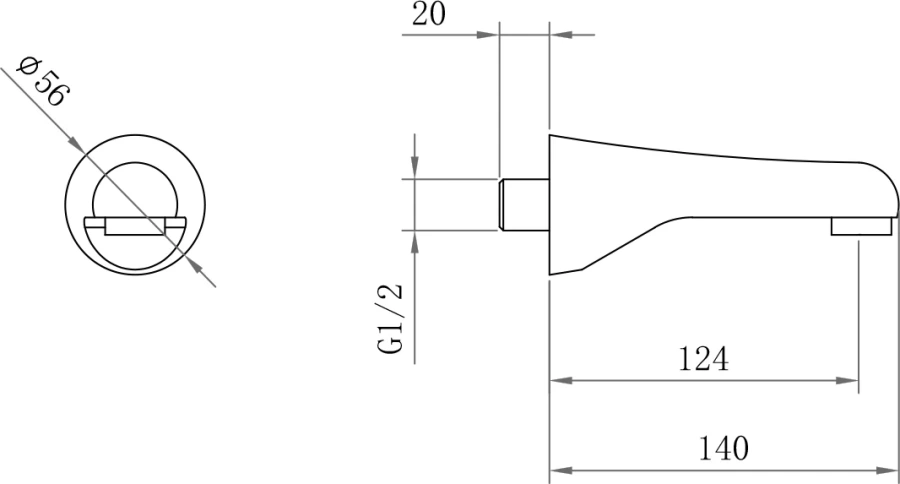 Душевой комплект BERGES Nardis хром сильвер 071005 (детальная фотография), современные, hi-tech index_1