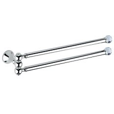 Полотенцедержатель двойной поворотный для ванной бронза Bagno & Associati Folie FS 214 92 BR