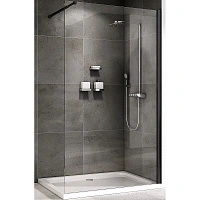 Душевая перегородка Abber Immer Offen 120 см стекло прозрачное