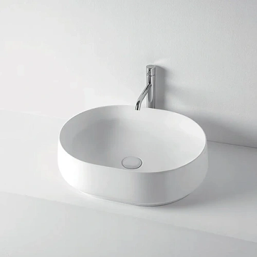 Раковина Kerasan F10 56 см белая матовая - фото 1