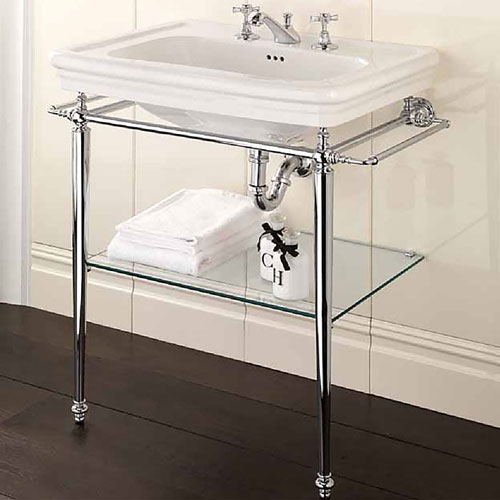 Раковина 70х53см, смеситель на 3 отверстия, Devon&Devon Etoile IBLG(3)FET, 2IBLG(3)FBET (детальная фотография) index_1