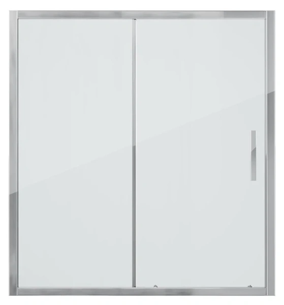 Шторка для ванны Grossman 170х140 см раздвижная GR-170/2 (детальная фотография)