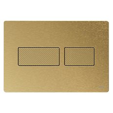 Клавиша смыва Tece TECEsolid латунь с текстурой ромбы