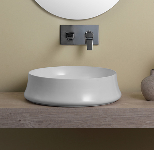 Раковина, цвет белый, Simas Lavabi d’arredo SH01 BI (детальная фотография), по запросу