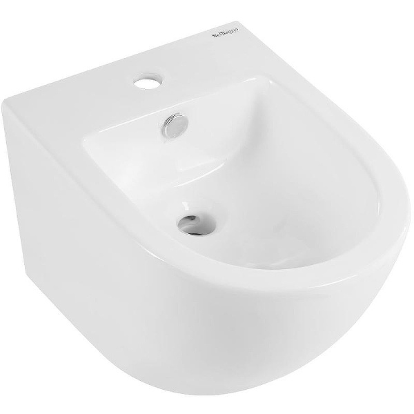 Биде подвесное BelBagno Sfera-R с горизонтальным выпуском BB046BH (детальная фотография), современные, hi-tech