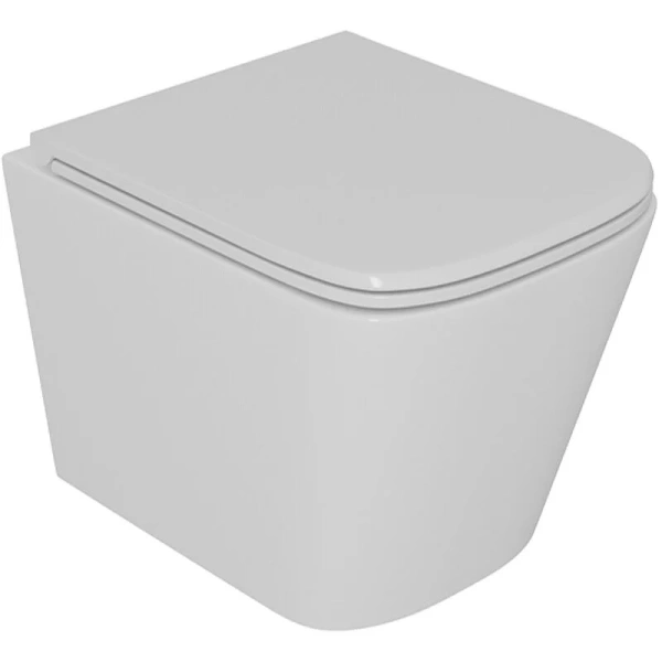 Унитаз подвесной D&K Berlin белый DT1436516 (детальная фотография)