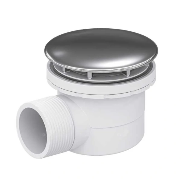 Сифон для душевых поддонов RGW Velplex QYD-06 хром 18241106-01 (детальная фотография)