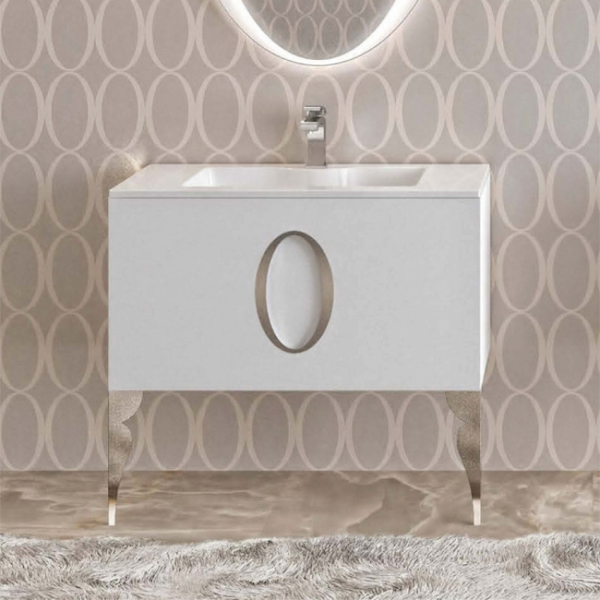 Мебель для ванной La Beaute KANTAL 85 (детальная фотография)