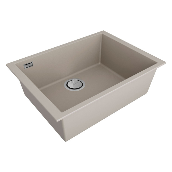 Мойка для кухни Paulmark Neo classic 60 см Argan PM966044-AR (детальная фотография), встраиваемые, интегрированные