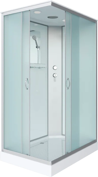 Душевая кабина Niagara Classic 90x70 см стекло матовое 439753Q (детальная фотография)