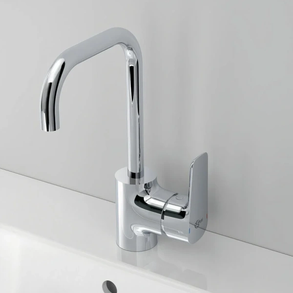 Смеситель для раковины Ideal Standard Ceraplan III хром B0708AA (детальная фотография), современные, hi-tech