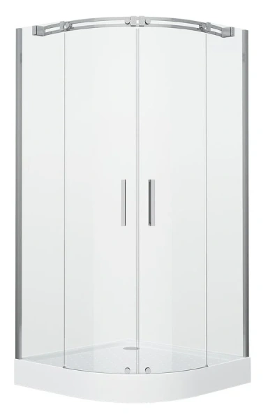 Душевой уголок Grossman Galaxy 100x100 см полукруг GR-4100 (детальная фотография)