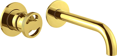 Смеситель для раковины Migliore Reversa золото - фото 2