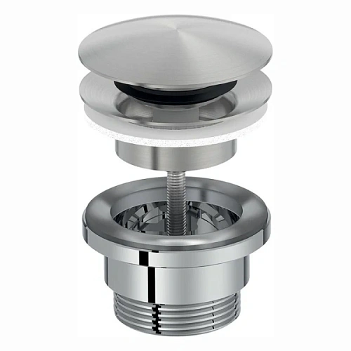 Донный клапан Jacob Delafon матовых хром - фото 7