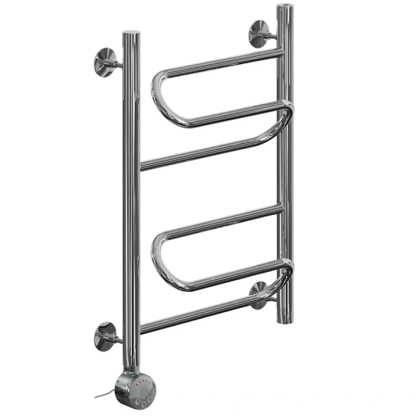 Полотенцесушитель электрический Ника Curve 60х40 см левый ЛЗ 60/40 лев (детальная фотография)