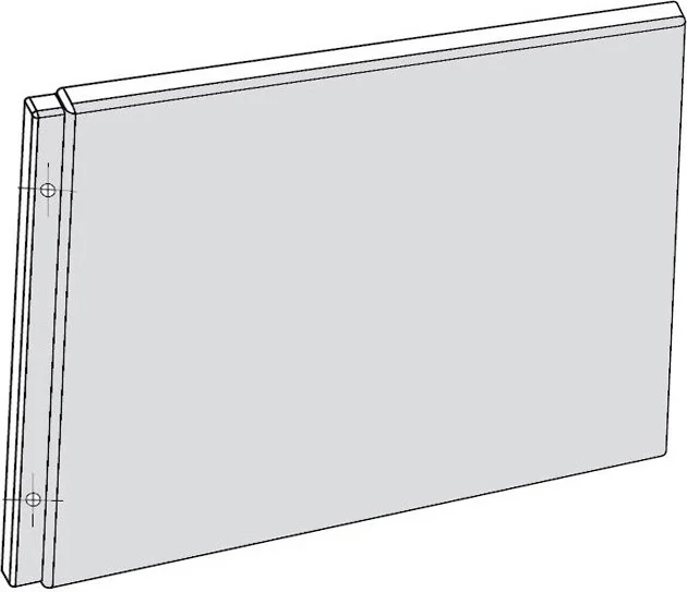 Боковая панель для ванны Ravak Chrome 70 см белая CZ72110A00 (детальная фотография), в наличии index_1