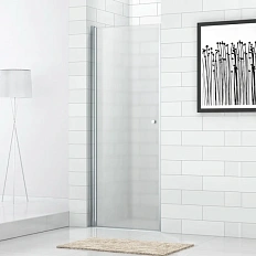 Душевая дверь в нишу Cezares Eco 65 см рифленое стекло Punto