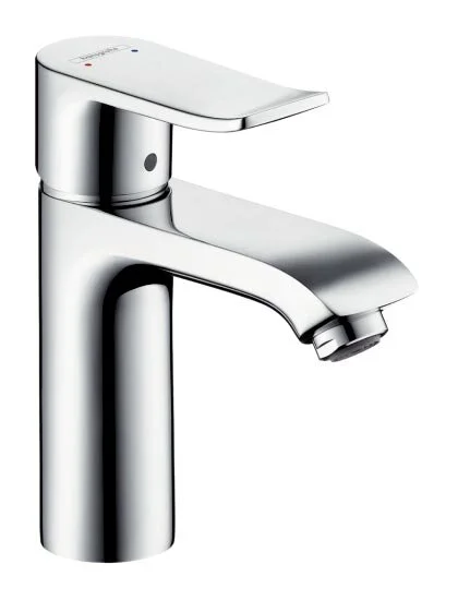 Смеситель для раковины Hansgrohe Metris хром 31080000 (детальная фотография)
