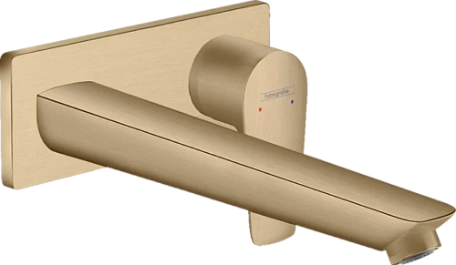 Смеситель для раковины Hansgrohe Talis E шлифованная бронза - фото 5