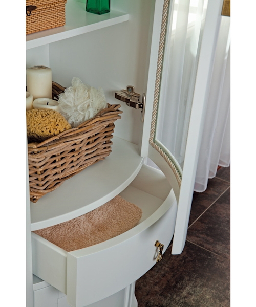 Шкаф, петли справа, стекло прозрачное, La Beaute Marian CMA.Dx (детальная фотография) index_2