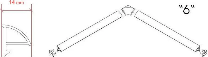 Монтажный набор для поддонов Ravak универсальный A000000004 (детальная фотография), в наличии index_2