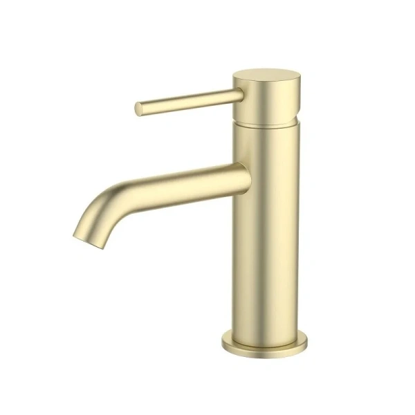 Смеситель для раковины Акватек Европа шлифованное золото AQ1310BG (детальная фотография)