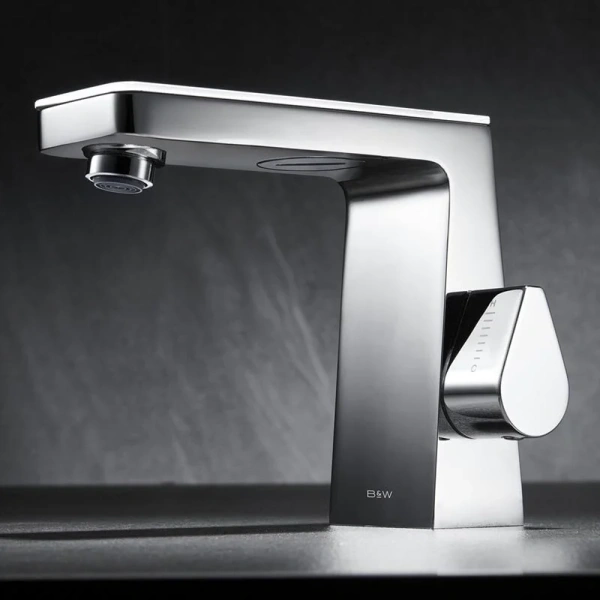 Смеситель для ванны Black&White Universe оружейная сталь 7750U (детальная фотография), другие