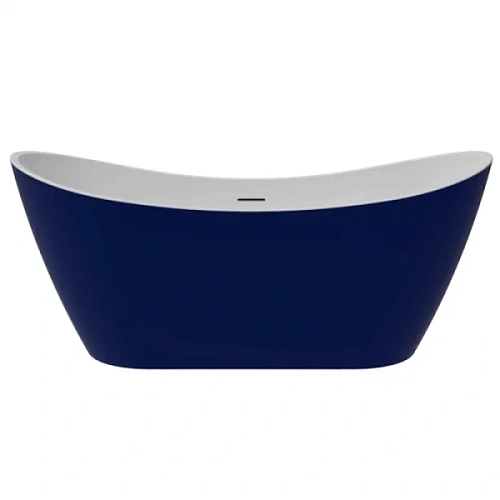 Ванна акриловая Delice Provanse 170х80 см синяя матовая - фото 4
